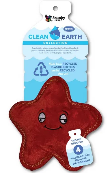 1ea Spunky Pup Clean earth Starfish Plush Small - Health/First Aid